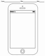 Image result for Cell Phone Template Print
