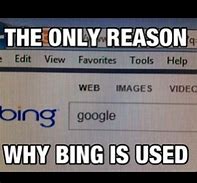Image result for Bing Memes Clean