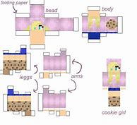 Image result for Minecraft Papercraft Girl Skins