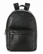 Image result for Black Leather Backpack