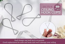Image result for Ceiling Hook Clips