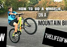 Image result for How to Do a Wheelie On a Bike