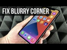 Image result for Top Left Corner of iPhone Blurry