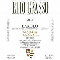 Image result for Elio Grasso Barolo Ginestra Casa Mate