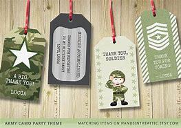 Image result for Customizable Free Printable Christmas Gift Tags Military