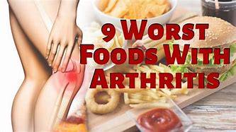 Image result for Foods Bad for Arthritis