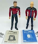 Image result for Picard and Riker Action Figures