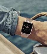 Image result for Apple Watch Gold Milanese Loop