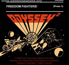 Image result for Magnavox Odyssey 2 Freedom Fighter