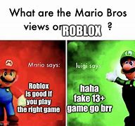 Image result for Roblox Mario Meme