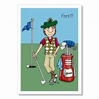 Image result for Funny Golfer Clip Art
