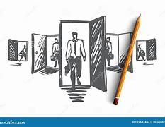 Image result for A Door of Opportunity Drawing