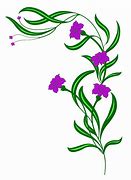 Image result for Purple Lily Flower Clip Art