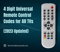 Image result for Universal Remote Codes 4 Digit