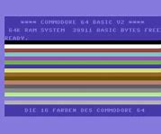 Image result for Commodore 64 Color Palette