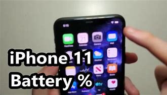 Image result for iPhone 11 Battery Percentage Display