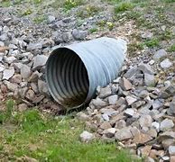 Image result for 12-Inch Galvanized Culvert Pipe