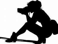 Image result for Woman with Camera Silhouette