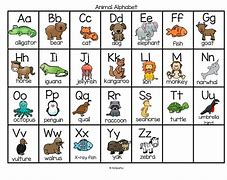 Image result for Free Printable Animal Alphabet
