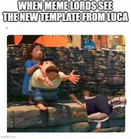 Image result for Pixar Luca Memes