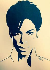 Image result for Prince Singer Face Drawing