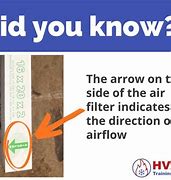 Image result for Air Filter Arrow Direction