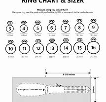 Image result for Extra Large Ring Size Chart