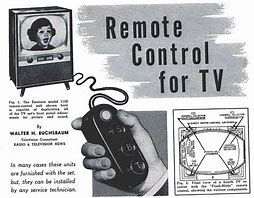 Image result for First TV Remote Control