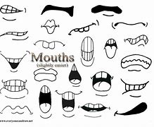 Image result for Drawn Cartoon Mouth