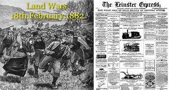 Image result for Irish Land Wars