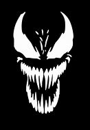 Image result for Venom Face Silhouette