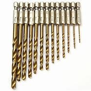 Image result for HSS Hex Shank Drill Bits