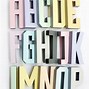 Image result for 3D Letters Print Cut Out