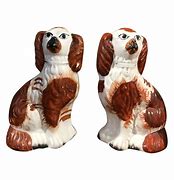 Image result for Antique Staffordshire Dog Figurines