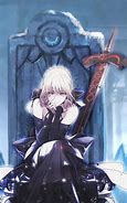 Image result for Fate Stay Night Saber Black