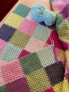 Image result for Crochet Patchwork Quilt