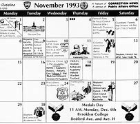 Image result for Thepeoplehistory Calendar 1993