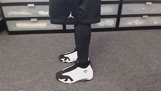 Image result for Air Jordan 14 On Feet