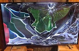 Image result for Picture of What Broken TV Screen