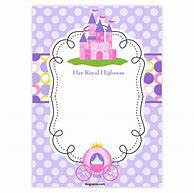 Image result for Princess Invitations Printable Template