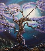 Image result for Moonlight Tree Painting