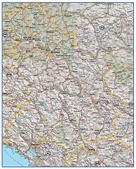 Image result for Geografska Karta Srbije
