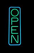 Image result for Newon Open Sign