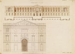 Image result for Louvre Blueprint