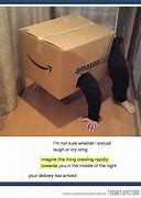 Image result for Amazon. Box Man Meme