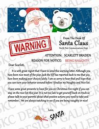 Image result for Bad Santa Letter