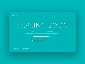 Image result for Coming Soon Page Design