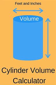 Image result for Cubic Feet of a Cylinder