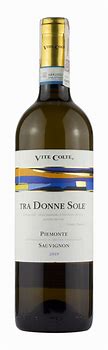 Image result for Vite Colte Piemonte Tra Donna Sole Sauvignon Chardonnay