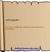 Image result for estrapada